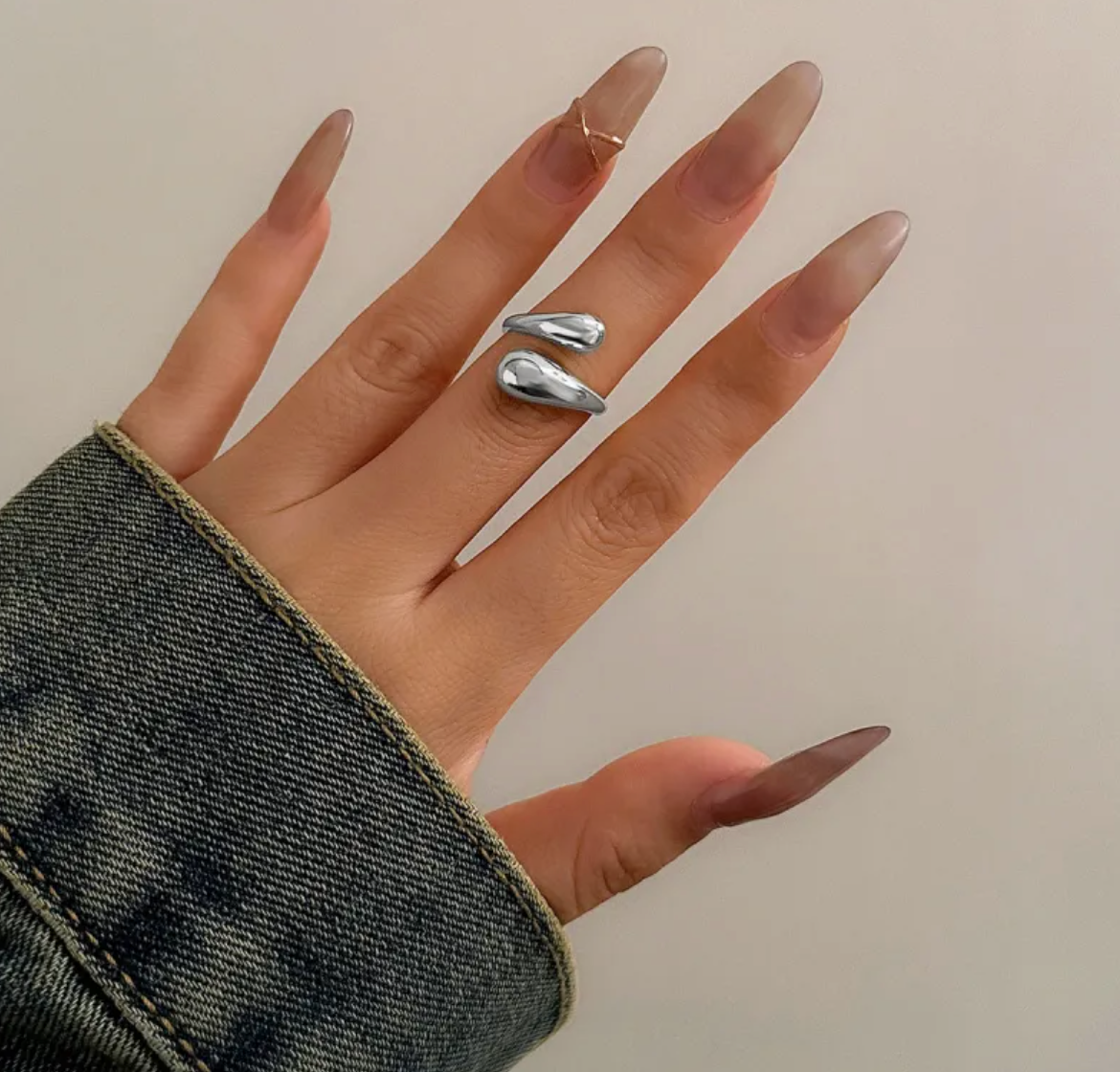 Geometric Metal Choker & Bracelet