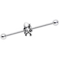 14G Evil Ancient Octopus Of The Deep Industrial Barbell 38mm