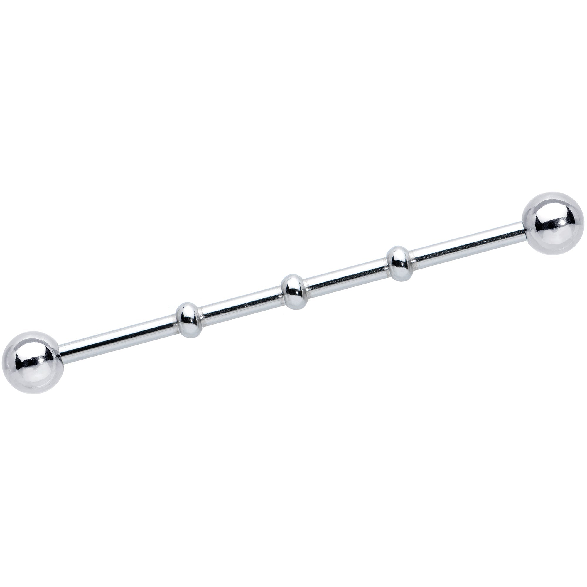 14G Loops Waves Industrial Project Bar 40mm Set of 5