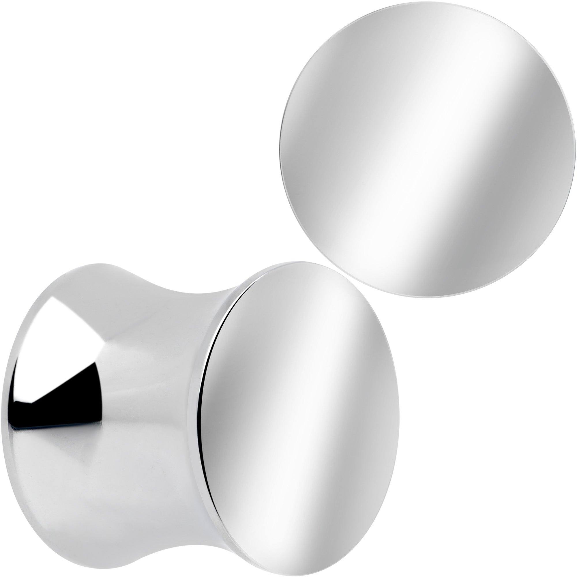 Hand Polished Simply Style Saddle Plug Set 5mm to 25mm