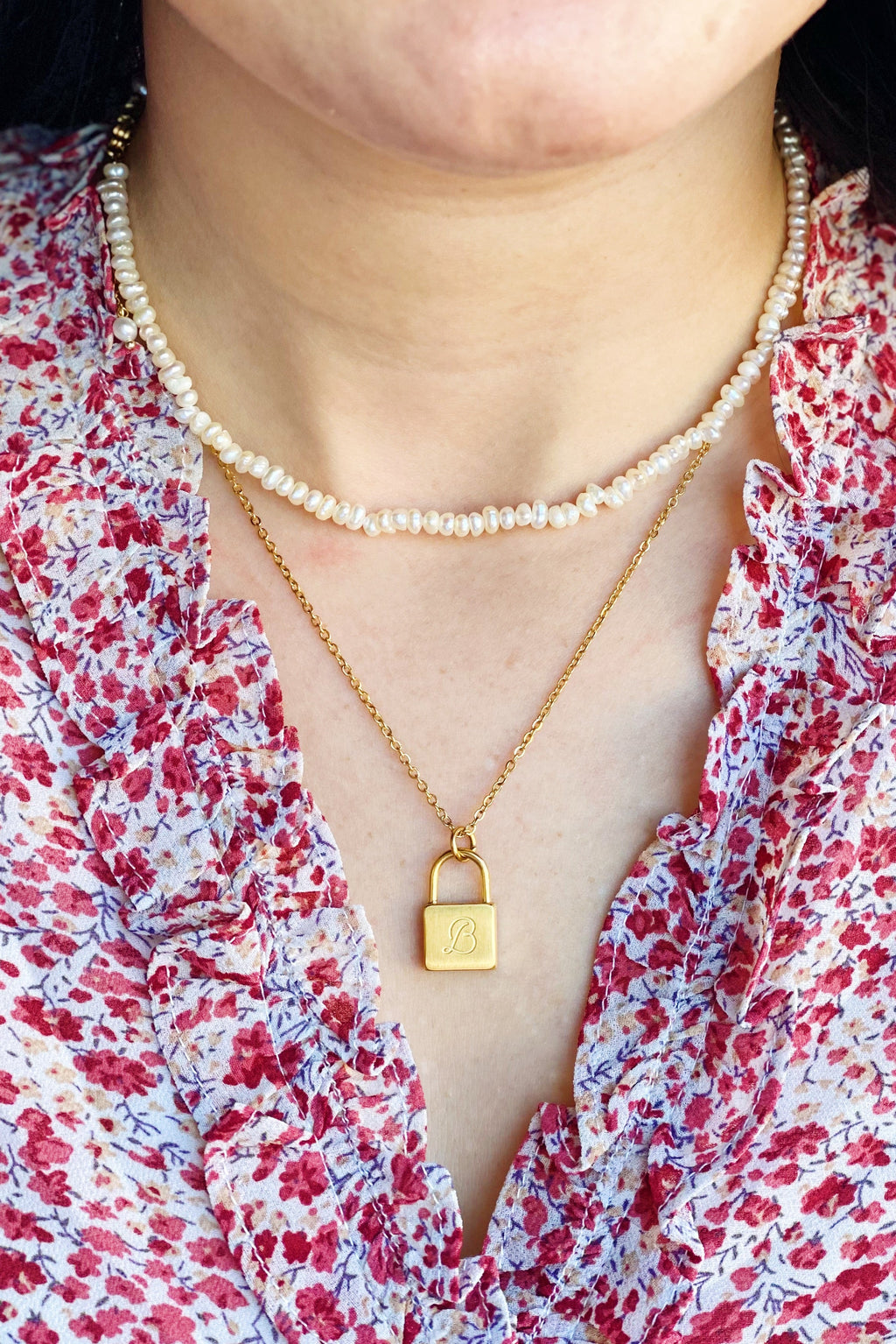 Elise Freshwater Pearl Choker