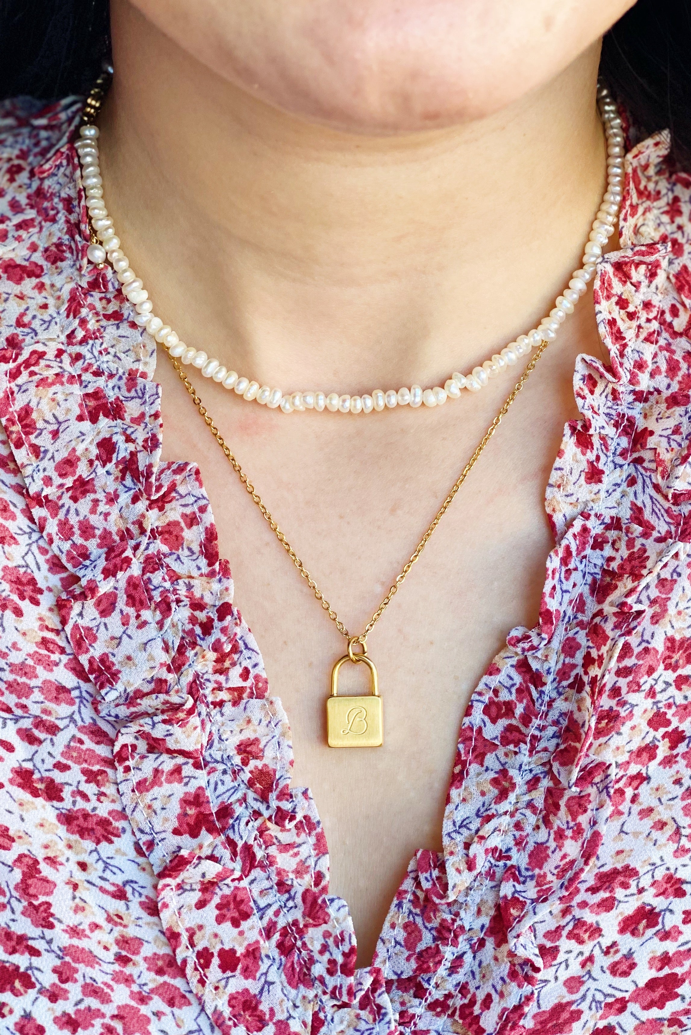 Elise Freshwater Pearl Choker