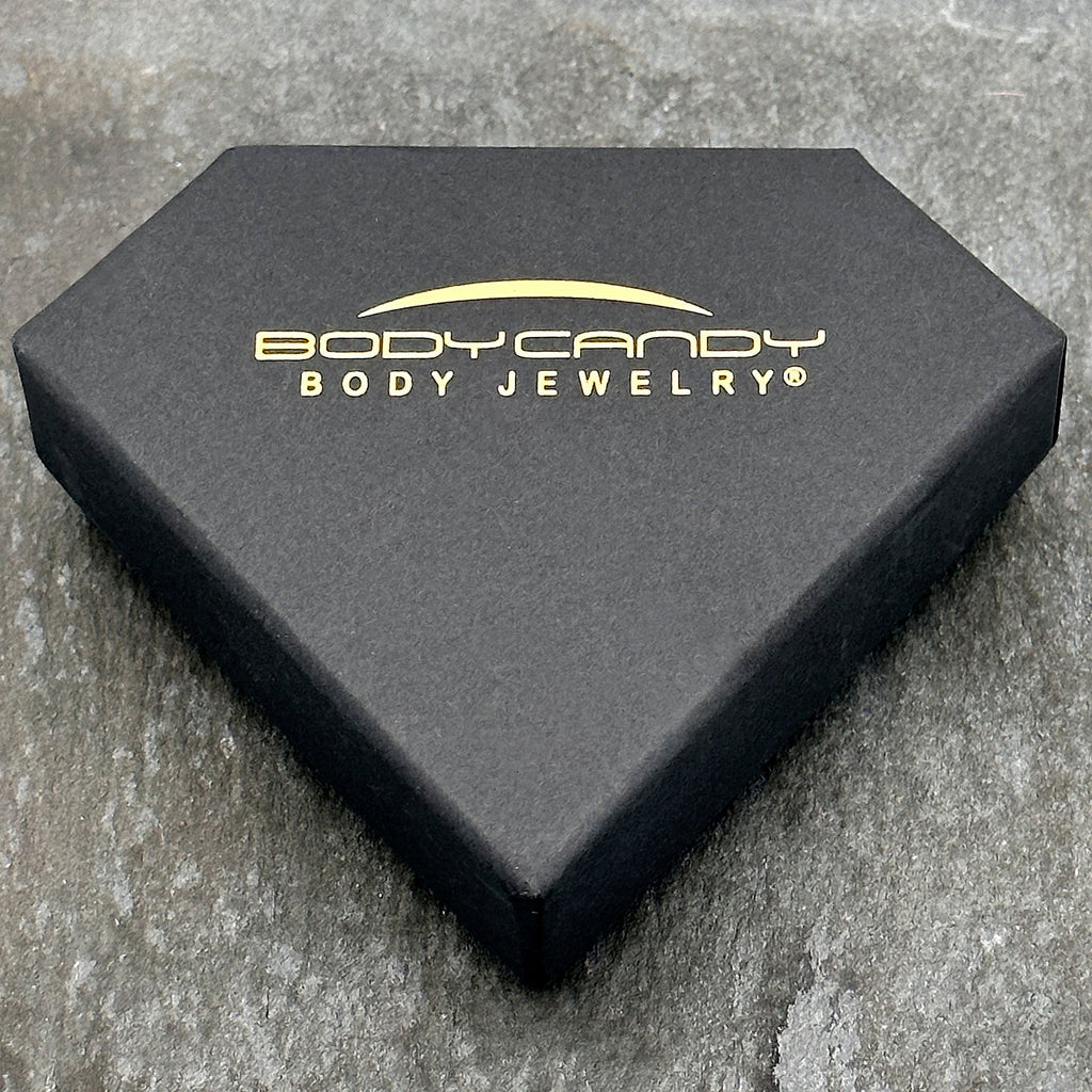 Stainless Steel Gold Tone PVD Chain Dainty Bezel CZ Pendant Necklace