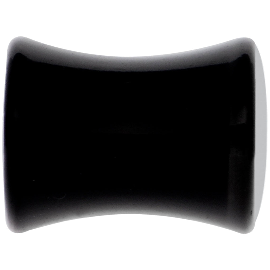 Black Acrylic Pink Grenade Saddle Plug Set 2G